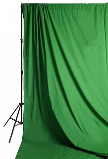 product Savage Accent Solid Muslin Background 10 foot by 24 foot Chroma Green