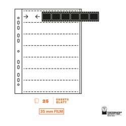 MACO Glassine Negative Sleeves for 35mm 7 Strips of 6 Negatives - 25 packs