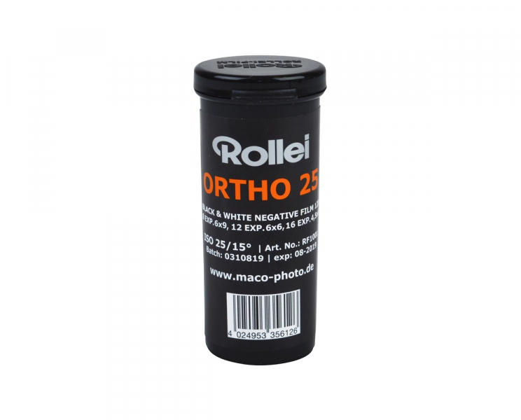 Rollei Ortho 25 ISO 120 Size - SHORT DATE SPECIAL
