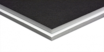 Freestyle Foam Board Black and White - 32 in. x 40 in. x 3/16 in., 25 Sheet Pack