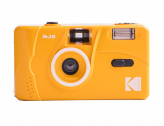 product Kodak M38 35mm Film Camera with Flash - Yellow