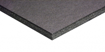 product Freestyle Foam Board Black, Black - 40 in. x 60 in. x 1/2 in., 15 Sheet Pack