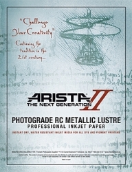 product Arista-II Metallic Lustre Inkjet Paper - 252gsm 11x17/50 Sheets