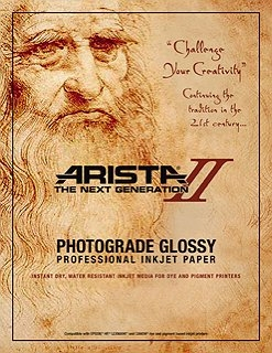 Arista-II RC Glossy Inkjet Paper - 252gsm 50 in. x 100 ft. Roll