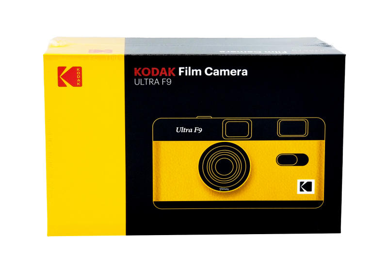 Kodak Ultra F9 35mm Film Camera with Flash - Yellow / Black