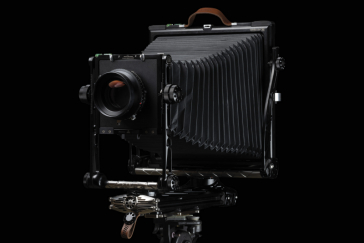 product Gibellini GP 810ti 8x10 View Camera - Black / Black Titanium