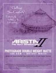 Arista-II Double Weight Fine Art 180gsm Inkjet Paper 13x19/50 Sheets