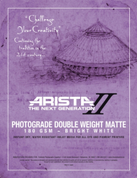 product Arista-II Double Weight Inkjet Paper - 180gsm 42 in. x 100 ft. Roll 
