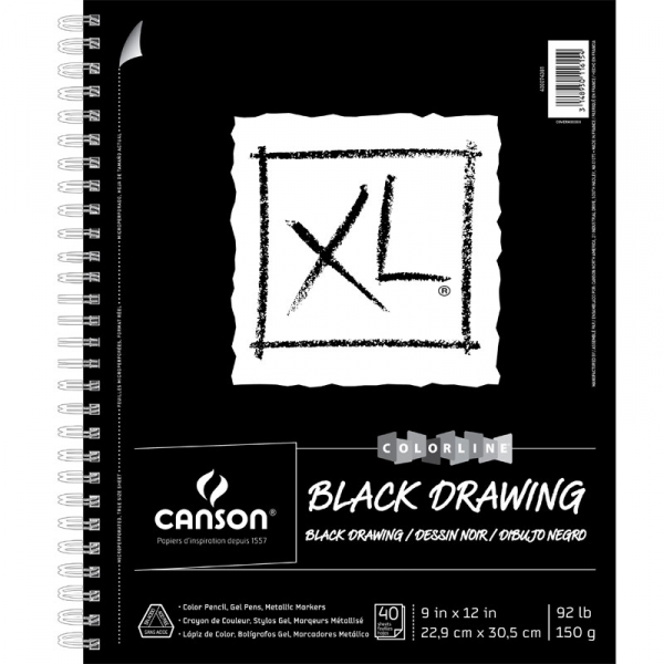 Canson Sketch Spiral Pad XL 9 x 12