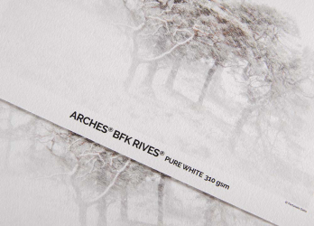 Canson Arches BFK Rives® Pure White 310gsm 8.5x11/25 Sheets - Inkjet Paper