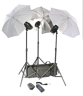 RPS RS SB SLK3 480 W S Studio Monolite Strobe Kit 3 Lights