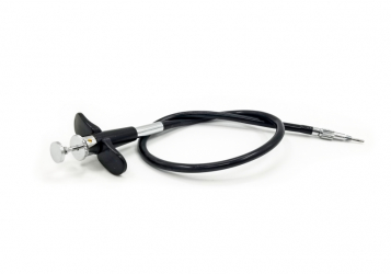 product Cable Release Black Vinyl Cover with Disc-Lock - 12