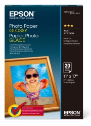 product Epson Photo Paper Glossy Inkjet Paper - 225gsm 13x19/20 Sheets 