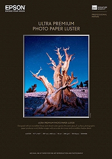Epson Ultra Premium Photo Luster 240gsm Inkjet Paper 24 in. x 100 ft. Roll
