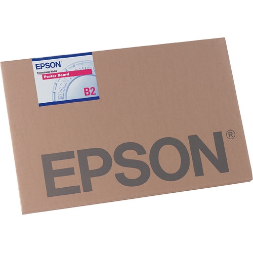 Epson 24x30 Enhanced Matte Poster Board Paper - 10 Sheets, Paper