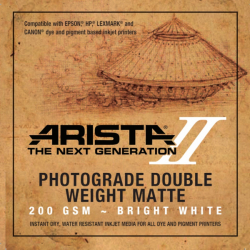 product Arista-II Double Weight Inkjet Paper - 200gsm 50 in. x 100 ft. Roll