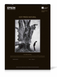 product Epson Hot Press Natural Inkjet Paper - 330gsm 8.5x11/25 Sheets