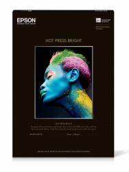 product Epson Hot Press Bright Inkjet Paper - 330gsm 8.5x11/25 Sheets