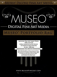 Museo Portfolio Rag Digital Fine Art Inkjet Paper - 300gsm 44 inch x 50 foot roll