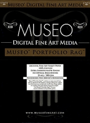 Museo Portfolio Rag Digital Fine Art Inkjet Paper - 300gsm 44 inch x 50 foot roll