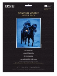 product Epson Signature Worthy Sample Pack - 8.5x11/14 Sheets