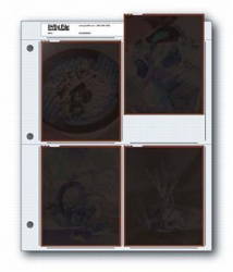 product Printfile Archival 45-4B Negative Preservers - Holds 4- 4x5 Negatives - 100 Pack