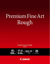 product Canon Premium Fine Art Rough Inkjet Paper - 320gsm 8.5x11/25