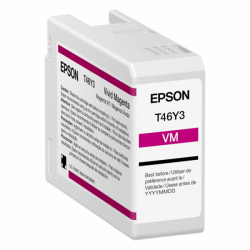 product Epson T46Y UltraChrome PRO10 Vivid Magenta Ink Cartridge - 50ml