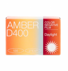 product Amber D400 400 ISO Color Negative Movie Film 35mm x 27exp.