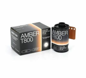 product Amber T800 800 ISO Color Negative Movie Film 35mm x 27exp.