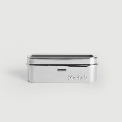 product Kodak Steel 35mm Film Case Silver/Silver - Holds 5 Rolls of Film