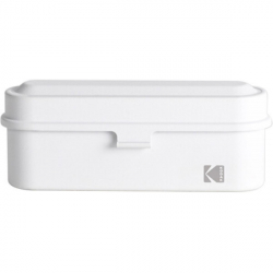 product Kodak Steel 35mm Film Case White/White - Holds 5 Rolls of Film