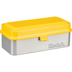 product Kodak Steel 35/120 Film Case Yellow/Silver 