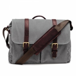 ONA Brixton Canvas Camera Bag - Smoke Gray 