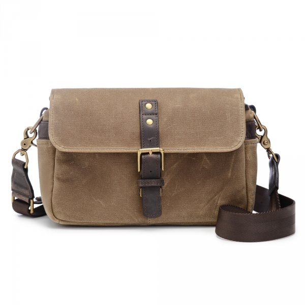 ONA Bowery Canvas Camera Bag and Insert - Field Tan