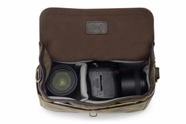 ONA Bowery Canvas Camera Bag and Insert - Field Tan