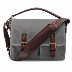 ONA Prince Street Canvas Camera Messenger Bag -Smoke Gray