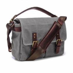 ONA Prince Street Canvas Camera Messenger Bag -Smoke Gray