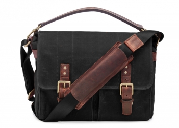 ONA Prince Street Canvas Camera Messenger Bag - Black 