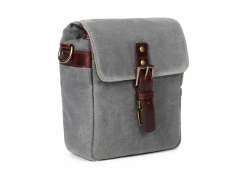 ONA Bond Canvas Camera Bag and Insert - Smoke Gray