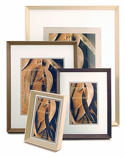 Framatic Woodworks Natural Blonde 8x10 Frame with 5x7 Mat