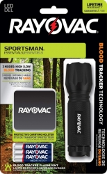 Rayovac Sportsman 18 Lumen 3AAA 6-LED Blood Tracking Flashlight with Batteries