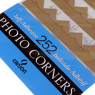 Canson - Self-Adhesive Photo Corner Sheet - Kraft