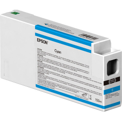 product Replacement Epson UltraChrome HD Cyan Ink Cartridge for the Epson P9000, P8000, P7000 and P6000 Printers 150ml
