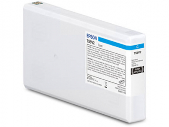product Epson SureColor® P5370 Ultrachrome PRO 10 Cyan Ink Cartridge - 200ML