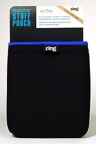 product Zing Extra Large Stuff Pouch Black with Navy Trim
