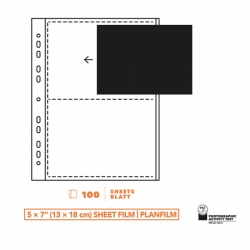 MACO Glassine Negative Sleeve Pages  for 5x7 - 100 pack 