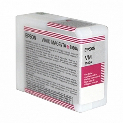 product Epson UltraChrome K3 Vivid Magenta Ink Cartridge (T580A00) for 3880 Inkjet Printer - 80ml