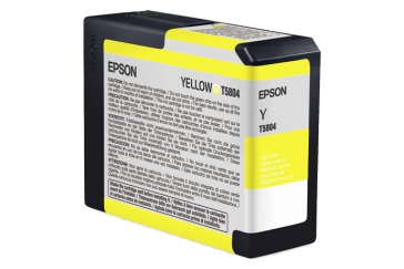 product Epson UltraChrome K3 Yellow Ink Cartridge (T580400) for 3800 and 3880 Inkjet Printer - 80ml