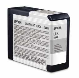 product Epson UltraChrome K3 Light Light Black Ink Cartridge (T580900) for 3800 and 3880 Inkjet Printer - 80ml